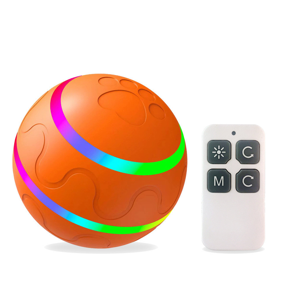 Smart Rolling Cat Ball – Auto Rotating Toy with Remote - Image 4