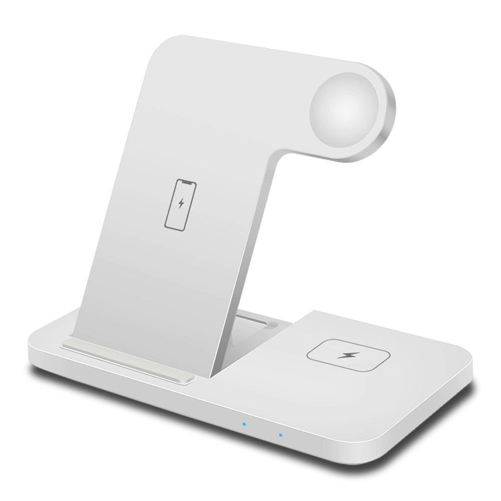 Folding 3-in-1 Wireless Charger, 15W Fast Charge