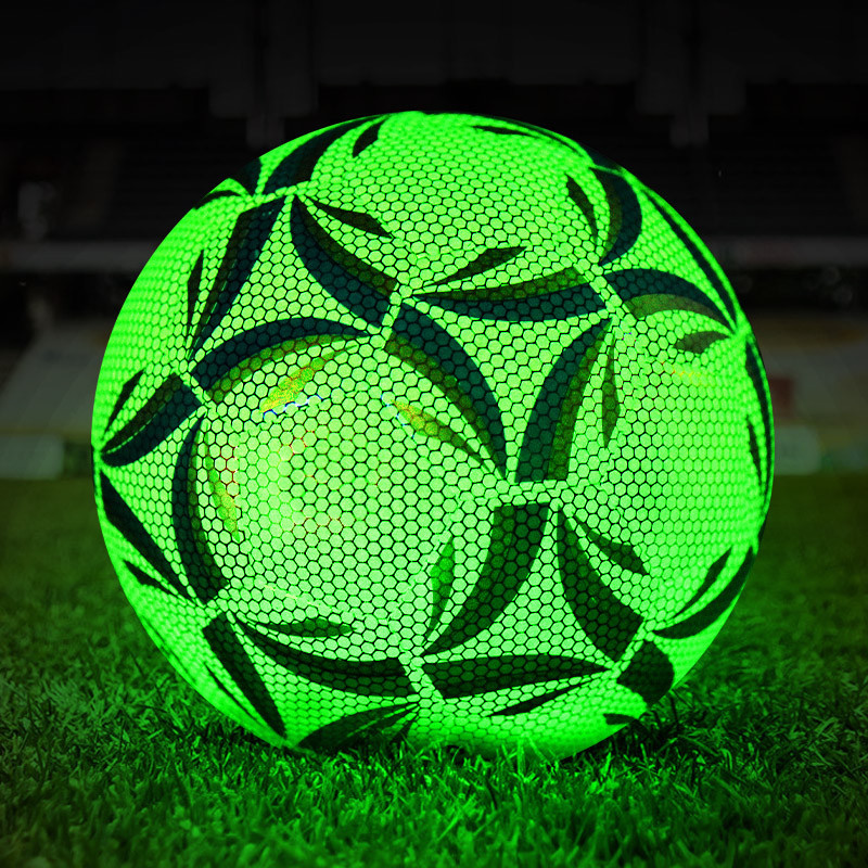 Glow in the Dark Soccer Practice Training Ball
