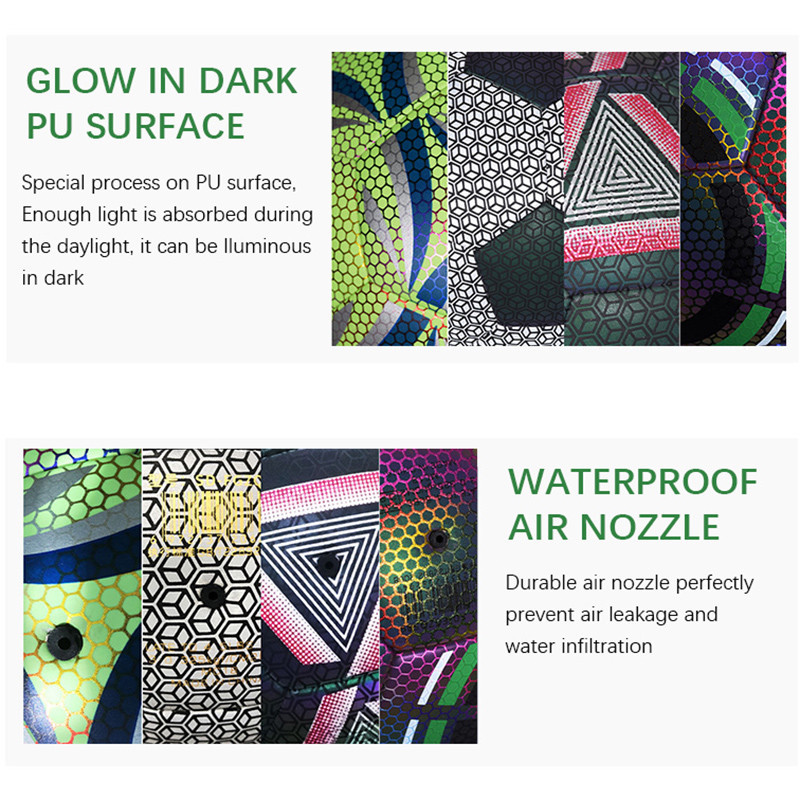 Glow in the Dark Soccer Practice Training Ball - Image 3