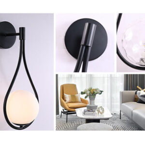 Nordic LED Bedside Wall Lamp - Golden Home Lighting