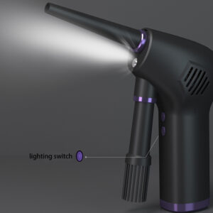 Cordless Electric Air Duster for Keyboard & Camera