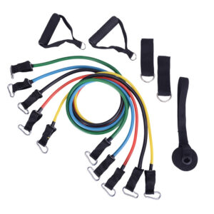 Resistance Band Set – 5 Bands, Handles & Door Anchor