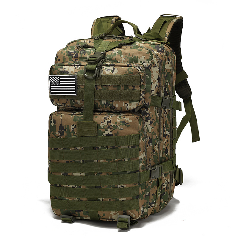 Military Tactical Backpack 45L - Oxford Fabric - Image 6