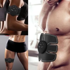 EMS Abs & Muscle Trainer – 6 Modes, Wearable Toner