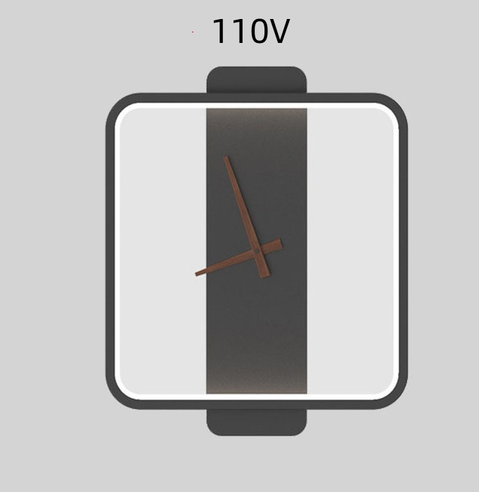 Nordic Wall Lamp - Bedside Clock Modeling Light - Image 10