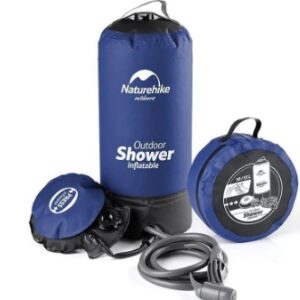 Portable Outdoor Camping Shower Bag Foldable 11L Capacity