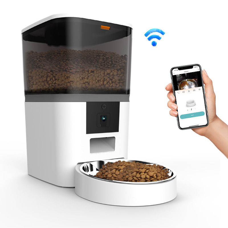 Video Camera Pet Feeder with Adjustable Performance for Dogs Cats - Image 4