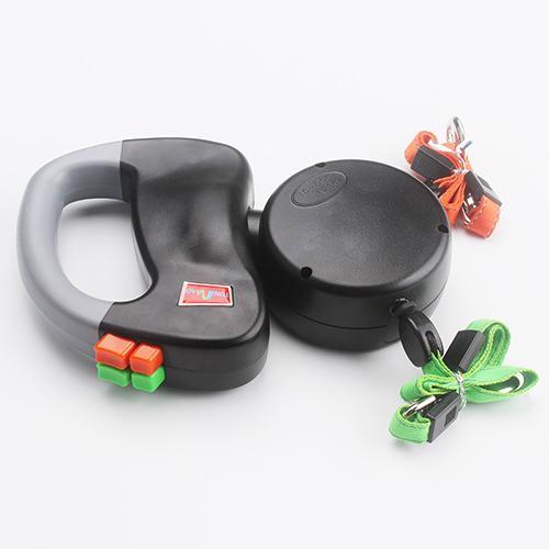 Retractable Dual Pet Dog Walking Leash - Nylon Automatic Rope - Image 9