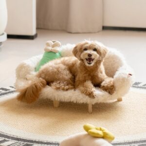 Wooden Pet Bed Kennel - Luxury Cat and Small Dog Bed