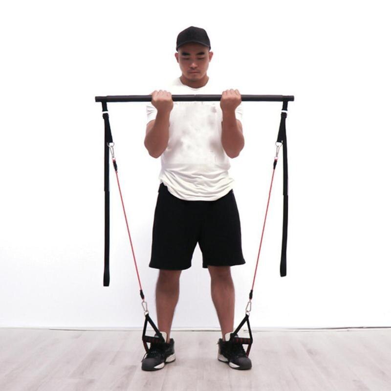 Pilates Bar Kit with Resistance Bands Home Gym - Image 4
