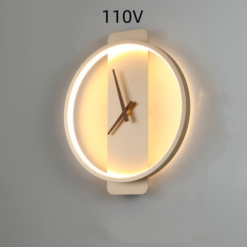 Nordic Wall Lamp - Bedside Clock Modeling Light - Image 8