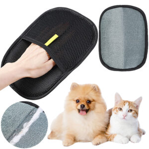 Pet Hair Remover Glove – Deshedding & Grooming Mitt