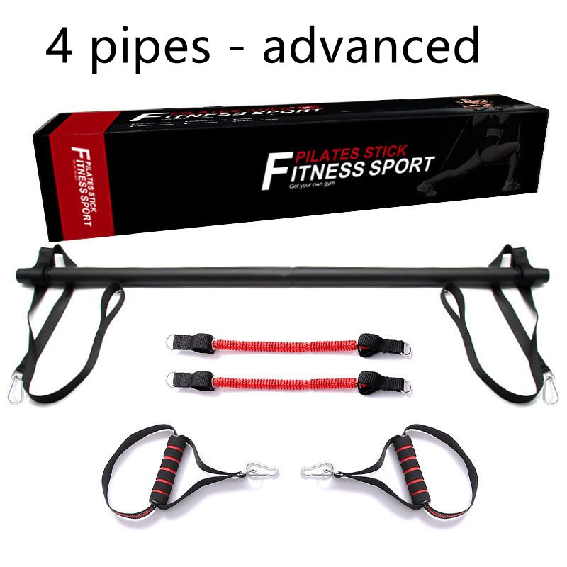 Pilates Bar Kit with Resistance Bands Home Gym - Image 9