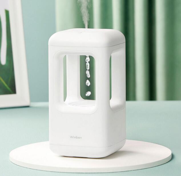 Anti-Gravity Water Drop Humidifier with Ambient Light - Image 6