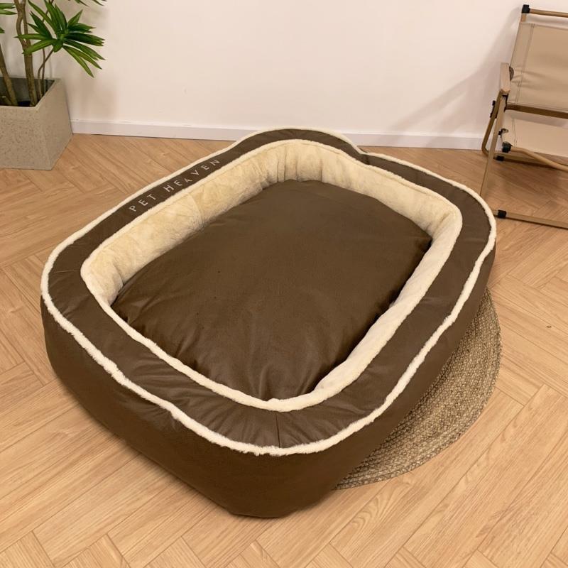 Winter Warm Dog Bed – Soft Plush Pet Nest for Sleep - Image 5