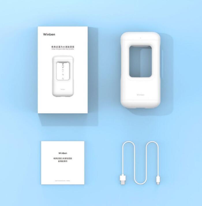 Anti-Gravity Water Drop Humidifier with Ambient Light - Image 7