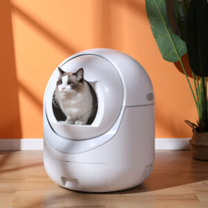 Automatic Cat Litter Box, Self-Cleaning & Enclosed
