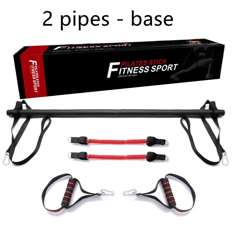 Pilates Bar Kit with Resistance Bands Home Gym - Image 8