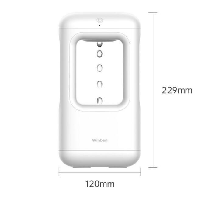 Anti-Gravity Water Drop Humidifier with Ambient Light - Image 4